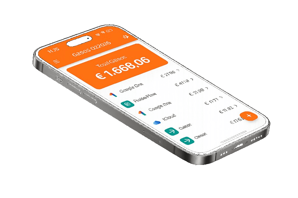 App móvil KAPATAZ mostrando control de gastos de obra en tiempo real
